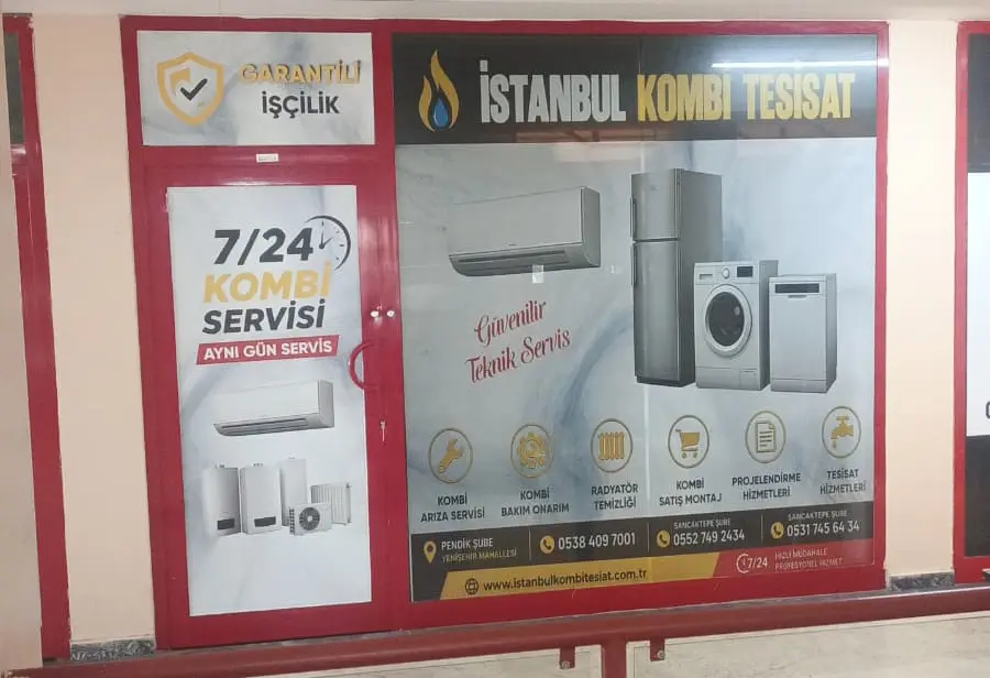 Pendik Kombi Servisi Şubesi Dış Cephe